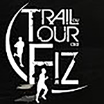 Logo du trail du tour des Fizavec deux coureurs