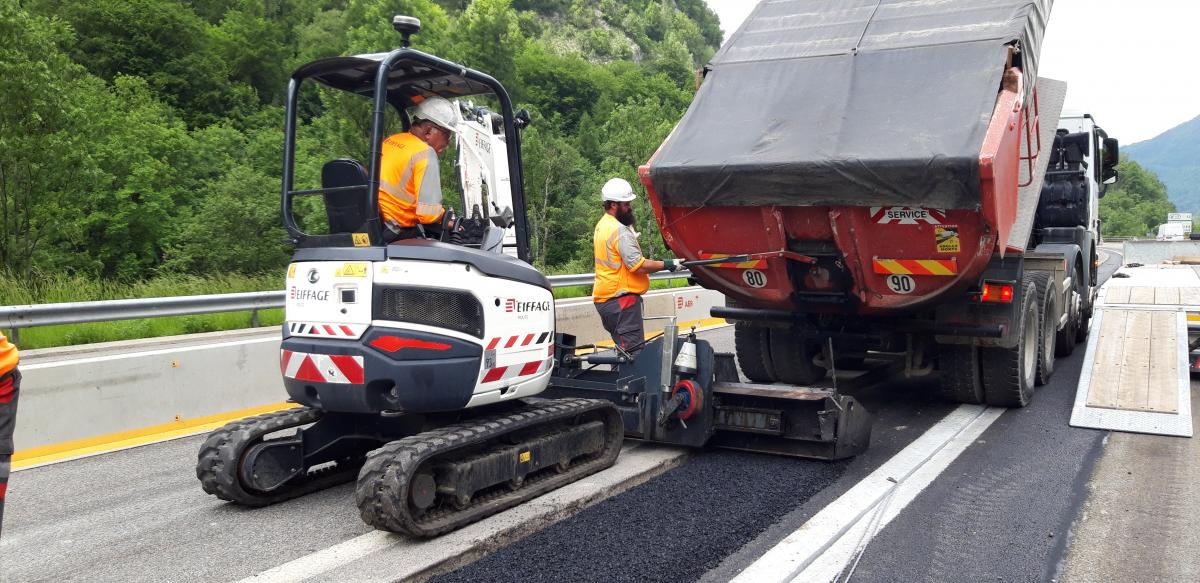 Les travaux d'août - Autoroute Blanche (A40) - ATMB - Autoroutes et ...