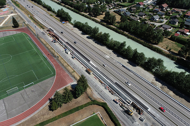 Les travaux de septembre 2022 - Autoroute et Route Blanches (A40 et ...