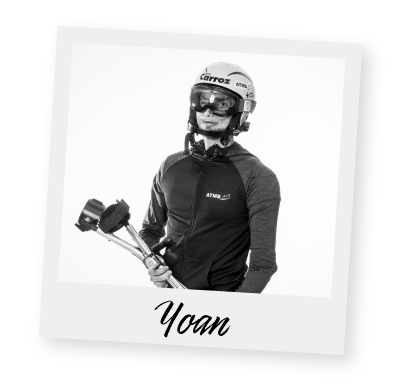 Yoan Jeandemange, team Athlètes ATMB, ski alpin handisport