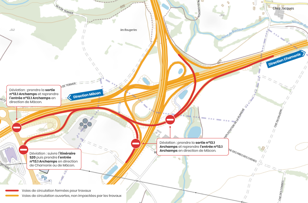 Travaux enrobés Saint Julien en Genevois printemps 2025