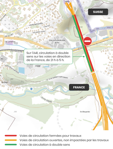 Travaux enrobés Saint Julien en Genevois printemps 2025