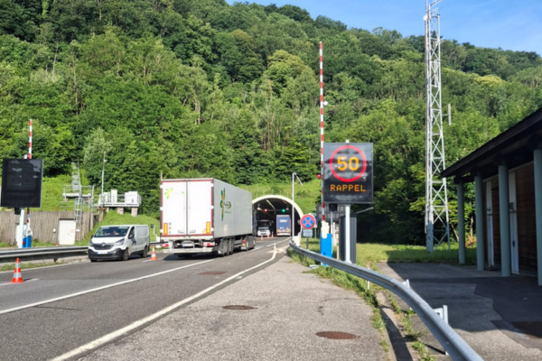 Tunnel du Vuache double sens A40 ATMB