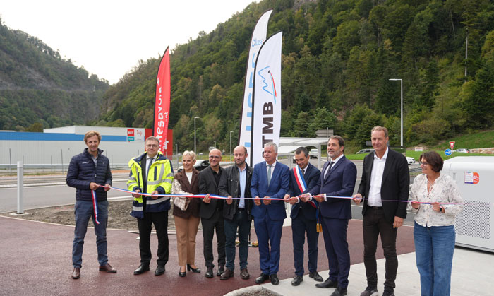 Inauguration Parking La Maladière ©ATMB