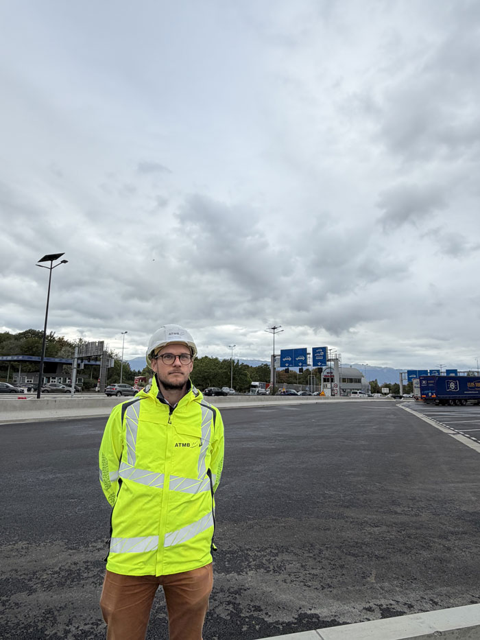 Clément Terrasse - Travaux douane Bardonnex ATMB